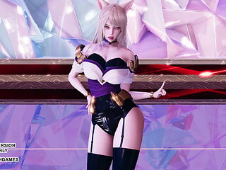 MMD GFRIEND - MAGO Ahri KDA Hot Kpop Dance 4K 60FPS