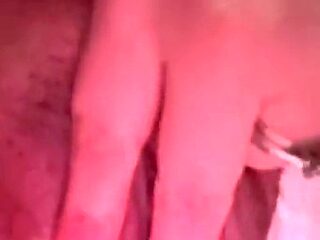 Masturbating and squirting in the car