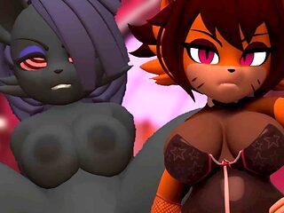POPPI TRIES TO TAKE OVER THE NIGHTCLUB WITH HORNY FURRIES!!! - In Heat: Nightclub