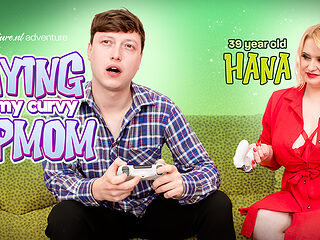 I Love Playing With My Curvy Big Tit Stepmom Hanna's Wet Pussy Instead Of A Computer Game