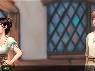 I'm a bartendner now in this cartoon adventure by Misskitty2k