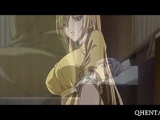 Hentai teen slit destroyed squirts all over