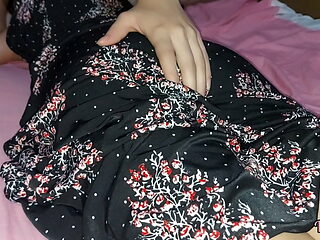 Stepcousin flirts and has romantic fuck with desi 