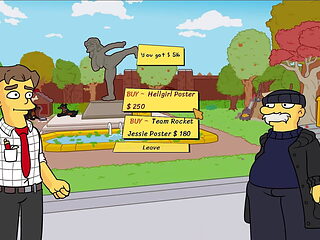 Simpsons - Burns Mansion - Part 22 Edna Boob Dancing And Secret Posters By LoveSkySanX