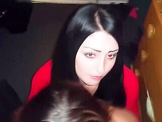 SEXY!!! sammie louisburg and new slave share cum