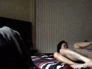 Young hot busty Korean sits on face