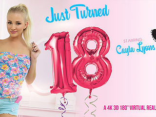 Cayla Lyons in Just Turned 18 - VRBangers