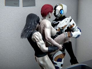 Robot sex 3d, 3d, 3d animation robot
