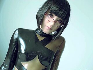 Solo brunett masturbation with toy