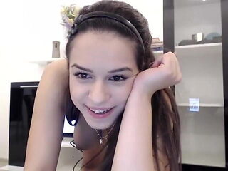 Brunette Webcam Striptease