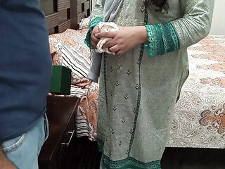 Indian maid caught lying – watch hidden, then creampie sex