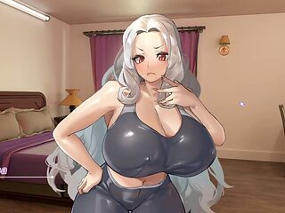 Daily grind with my seductive boss - hitting it hard with my boss in yoga pants