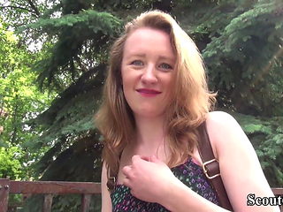 GERMAN SCOUT - SKINNY REDHEAD TEEN EMMA ANAL SEX AT CASTING