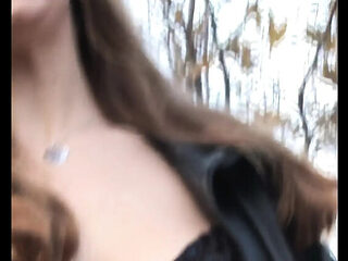 Big tits amateur gets fingered during an erotic car ride