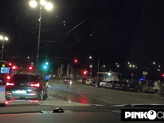 Amandha Fox's crazy night in Rome by car