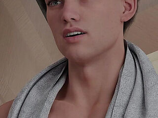 Godson 4 - Max Sees Lorraine in Bra and Panty in the Bathroom