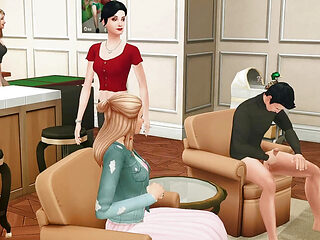 TV Show's XXX Adaptation Series: Friends_Ross Rachael Joey Phoebe Chandler and Monica Sex