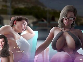 Naughty cartoon fantasy with loveskysan69real in steamy anime hentai action