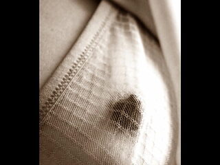 Secretly Aroused in Retro Monochrome 3175