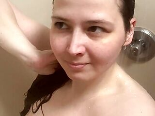 Orgasm in the Shower