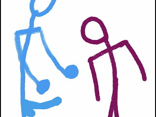 Stick Figure Blowjob by Widehandz 