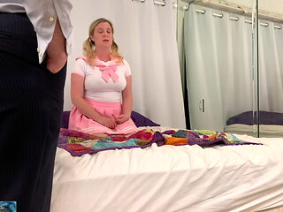 Devout stepdaughter learns the anal loophole