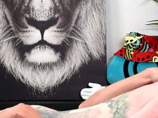 Sexy Tattooed Mature Redhead Autumn Orchid Has Intense Passionate Sex with Asian Stud Leo Vice