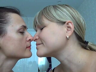 Lesbian Nose to Nose Play 3