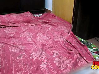 indian couple make sweet love