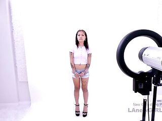 LA New Girl featuring sweetheart's pussy fucked action