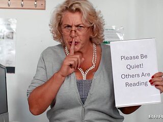 Getting Loud In The Library part 2 - Monster Cock Jordi El Nino Polla drills Busty Redhead Rae Lil Black