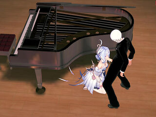 Odette sexy dancer sucks her pianist - Genshin Impact