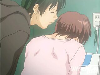 Stepmom, huge-boobed, anime