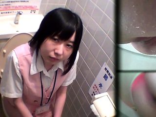 Asians piss in toilet