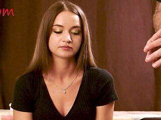 Poor Teen Deserves This Hard Punishment from Her Master