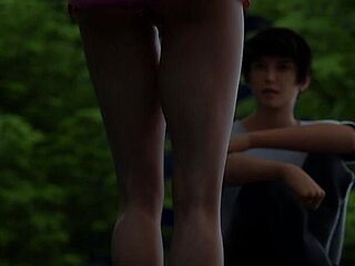 Virgin Stepsister Tries Anal Sex for the First Time - 3D Hentai Animated Porn - Milfy City