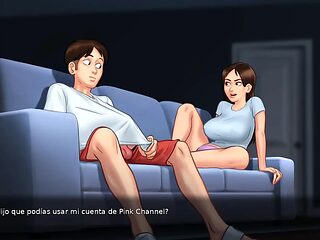 Busty Stepsister Whore Craves Mischievous Stepbrother's Cock in Summertime Saga