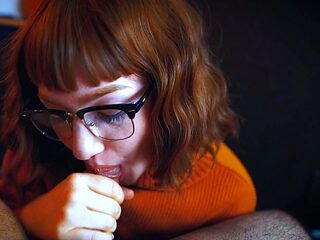 Mexicana blowjob with her big boobs