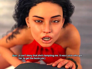 My Bimbo Dream - Big Ass Latina Tries to Seduce Me by Giving Me the Sloppiest Blowjob Ever