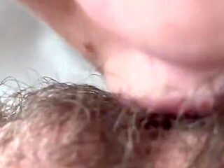 My Little Hairy Clit Is Sucked POV