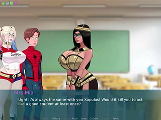 SexNote v0.15.0a (by JamLiz) -  Horny school Halloween (2)