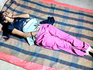 Indian Bhabhi's Step Son Fucks Her Virgin Pussy in Old House - Shivanibaby Amateur HD