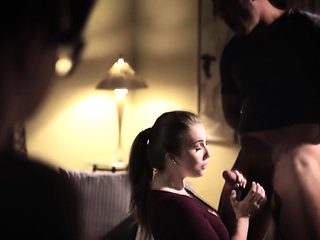 Wife watch Lena Paul having anal sex with her husband!