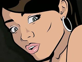 archer and lana fuck in jail