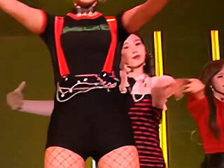 Here's Jeongyeon In Sexy Fishnet Stockings