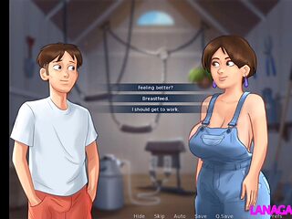 Steamy animated adventures with the landlady and the neighbors' wife