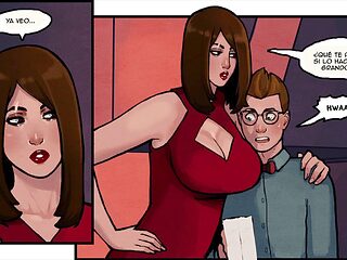 This romantic world - college party ends with student hookups