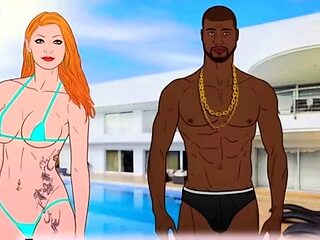 Hentai chick enjoys anal sex at the gym