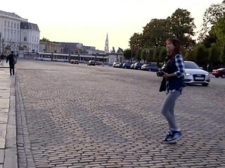 Sexy Tourist Blonde Gets Wild Interracial Pounding