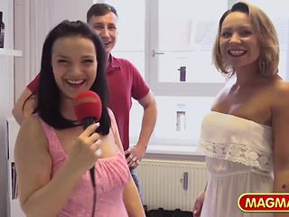 German Casting at her office